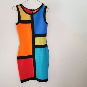 Body Colorblock Dress